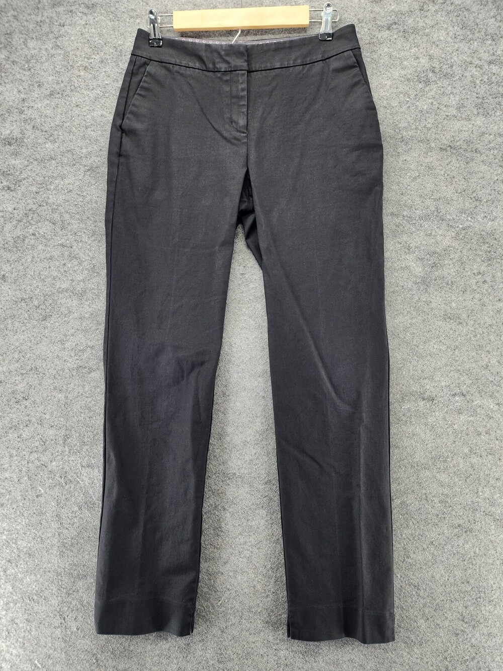 Boden Pants Womens 6 Black Chino Mid Rise 29x29